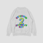Personalised Birthday Boy Number Sweatshirt with Name & Age