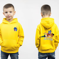 Custom Sharkdog Hoodie – Personalised double sided Kids Hoodie