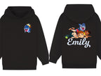Custom Sharkdog Hoodie – Personalised double sided Kids Hoodie