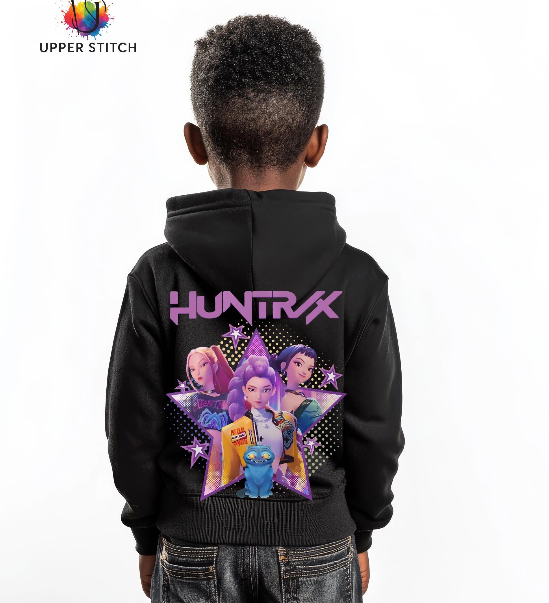 KPop Demon Hunters Huntrix Inspired Hoodie • Kids & Adults sizes • K-Pop anime Gift
