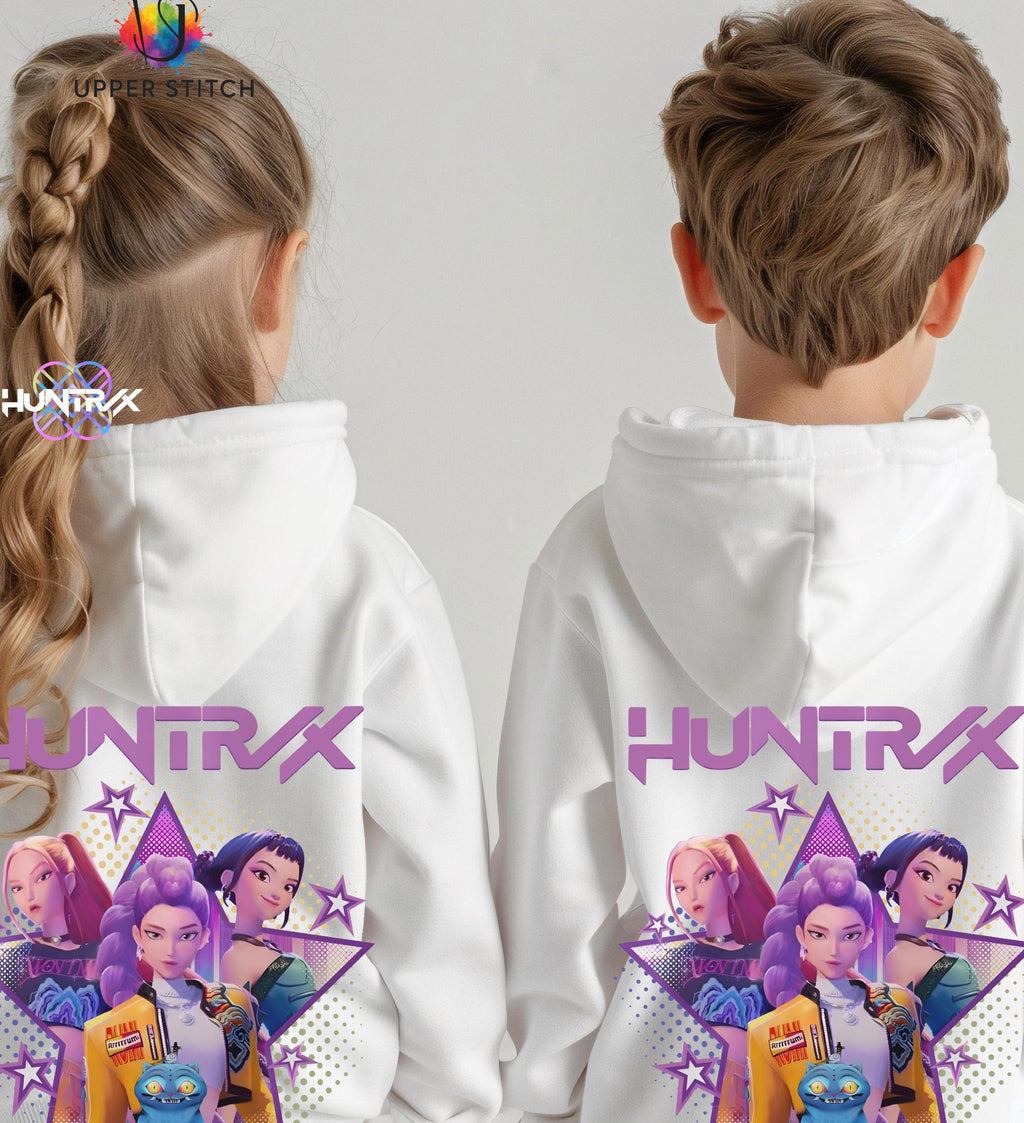 KPop Demon Hunters Huntrix Inspired Hoodie • Kids & Adults sizes • K-Pop anime Gift