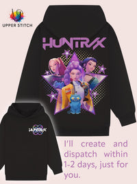 KPop Demon Hunters Huntrix Inspired Hoodie • Kids & Adults sizes • K-Pop anime Gift