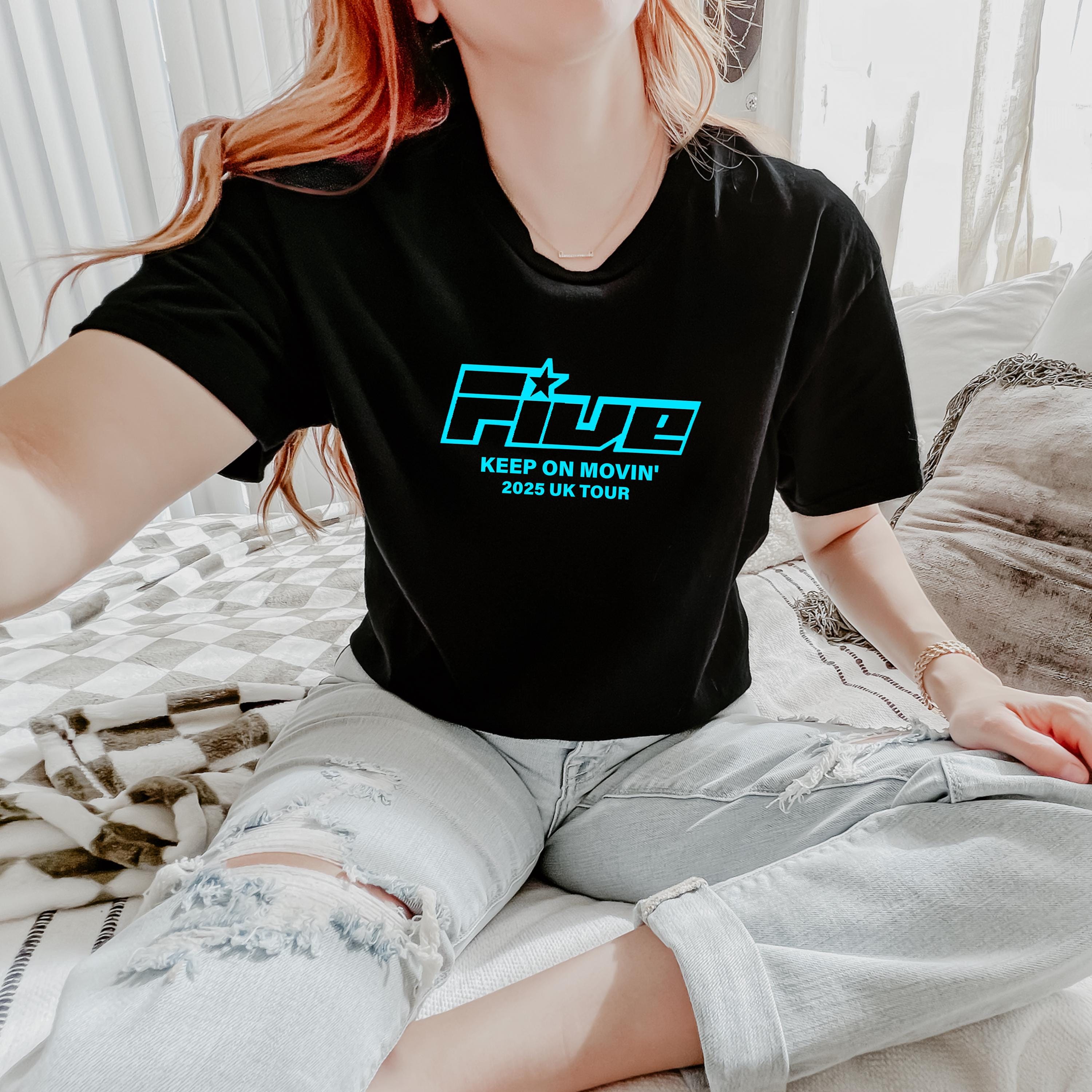 5ive Tour T-shirt - Five Keep on Movin' 2025 UK Tour