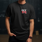 Nissan JDM Car Silhouette T-Shirt, Motorsport Gift for Enthusiasts, Skyline, GTR, Cotton Shirt