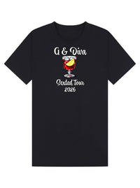 G & Diva Sexted Tour 2026 T-Shirt - Podcast and tour Fan Merch