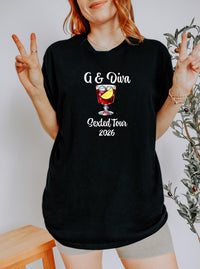 G & Diva Sexted Tour 2026 T-Shirt - Podcast and tour Fan Merch