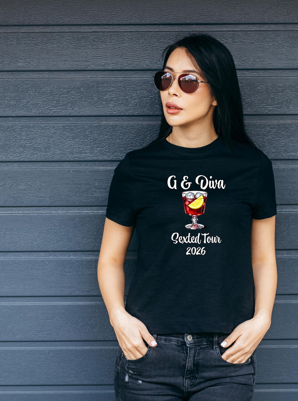 G & Diva Sexted Tour 2026 T-Shirt - Podcast and tour Fan Merch
