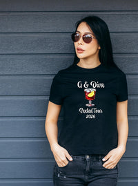 G & Diva Sexted Tour 2026 T-Shirt - Podcast and tour Fan Merch