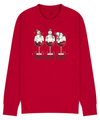 Drink Drank Drunk Christmas Jumper – Festive sweatshirt for Work Parties, Family Gatherings & Drinks!