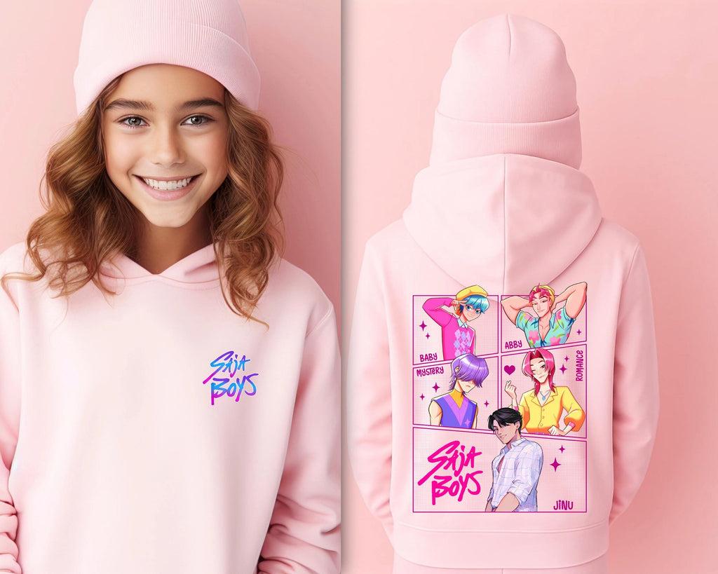 Saja Boys KPop Demon Hunters Hoodie | Unisex K-Pop Anime Style | Fan Made Design