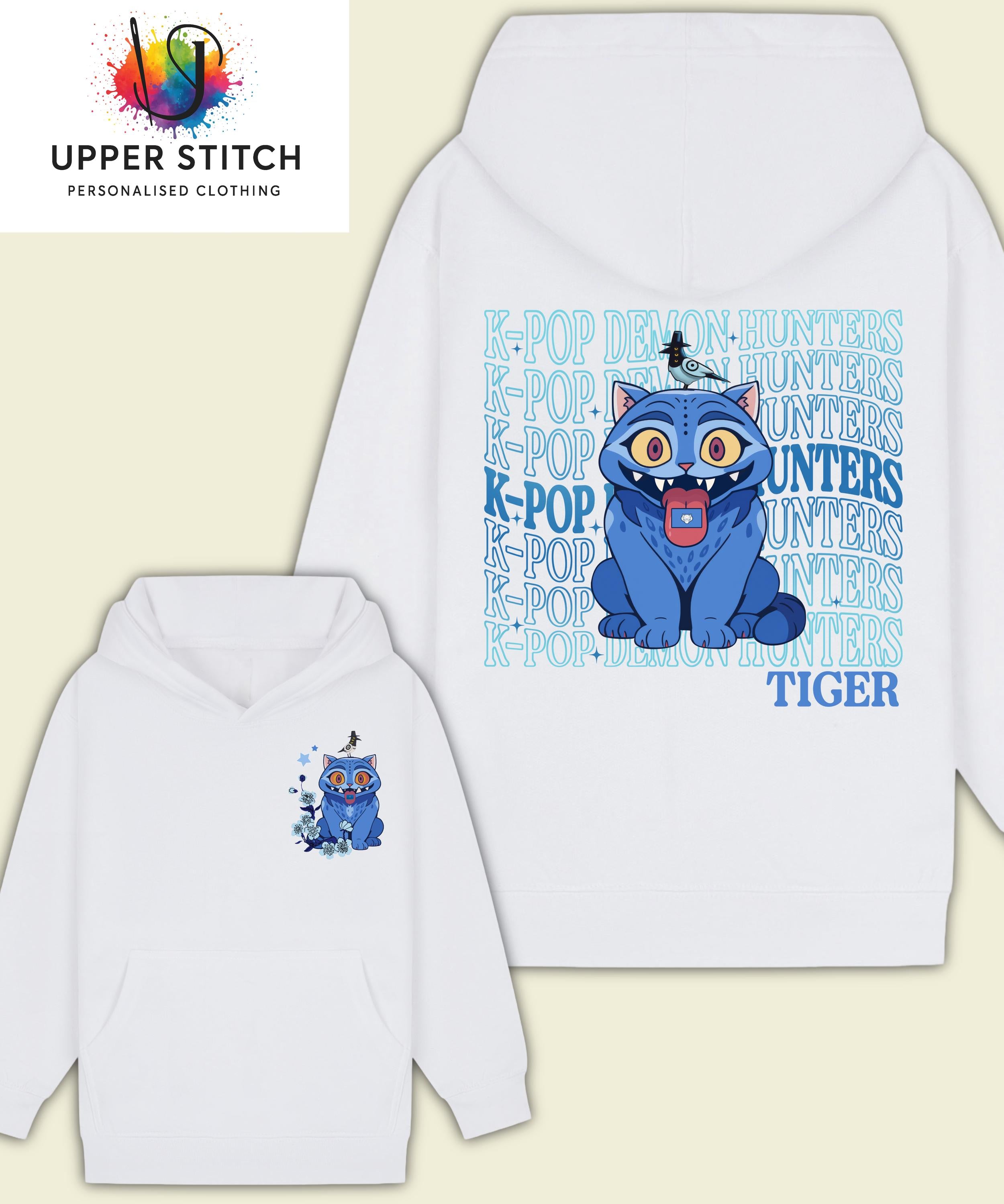 Derpy Inspired Hoodie – K-Pop Demon Hunters Fan Hoodie - Double-Sided Anime Design