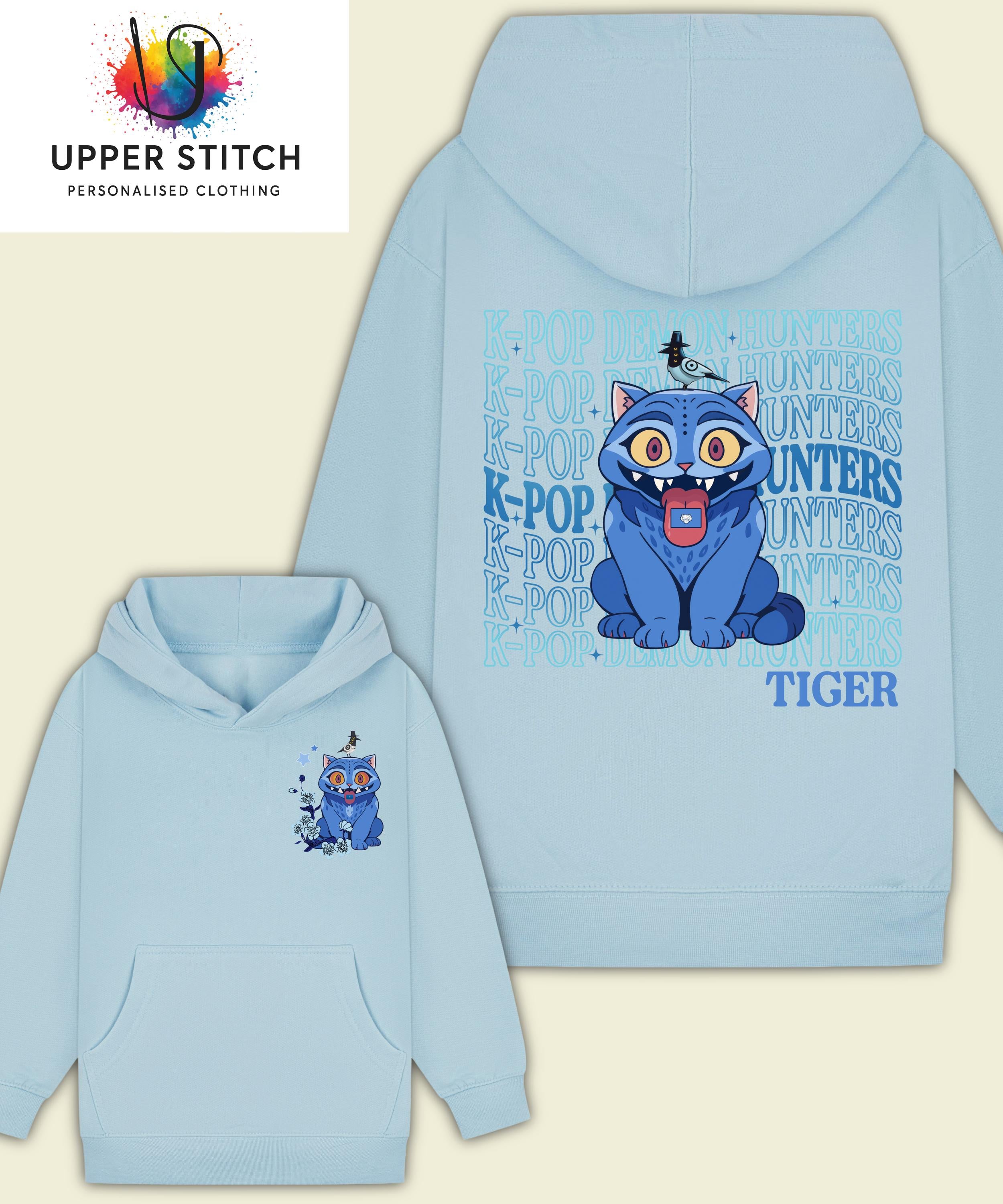 Derpy Inspired Hoodie – K-Pop Demon Hunters Fan Hoodie - Double-Sided Anime Design