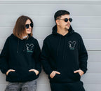 Personalised Disney Hoodie – Mickey or Minnie Back Design | Family Holiday Matching | Custom Name