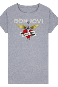 Bon Jovi Forever Tour Fan T-Shirt | Rock Band Tee | Concert Shirt Plus Sizes