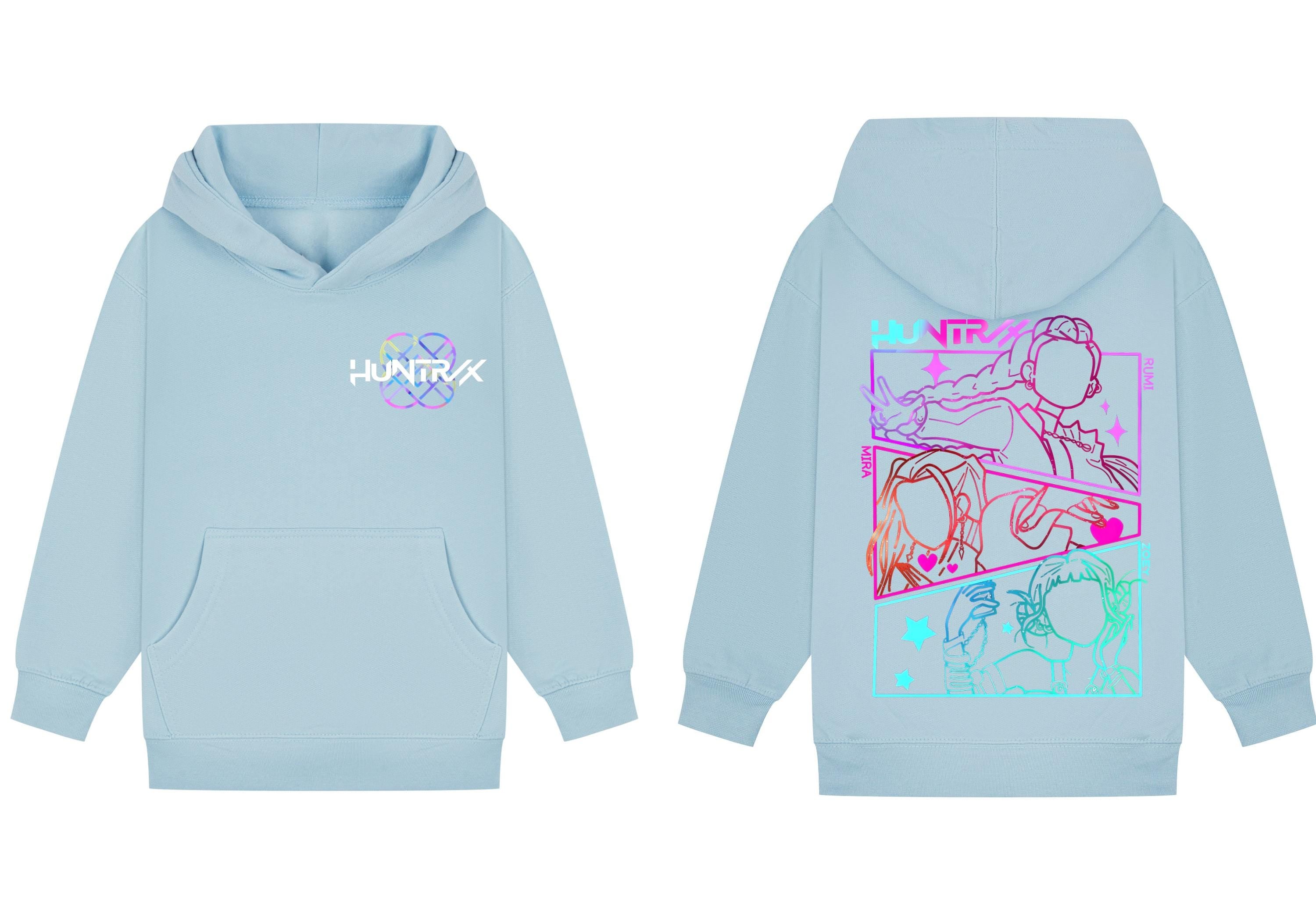 K-Pop Demon Hunters Hoodie | Unisex Neon KPOP Anime Style | Fan Made Huntrix Gift