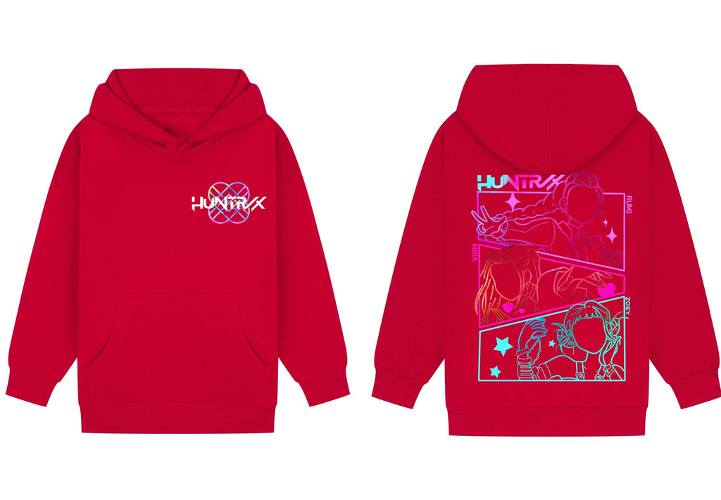 K-Pop Demon Hunters Hoodie | Unisex Neon KPOP Anime Style | Fan Made Huntrix Gift