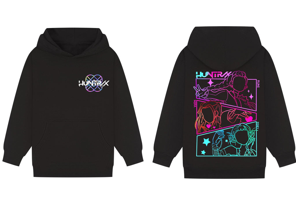 K-Pop Demon Hunters Hoodie | Unisex Neon KPOP Anime Style | Fan Made Huntrix Gift