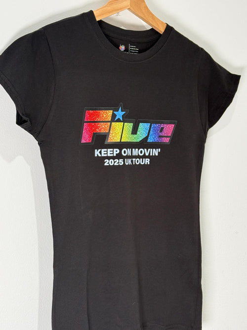 5ive Tour T-shirt - Keep on Movin' Five 2025 UK Tour - Matching Outfits - Quick Delivery