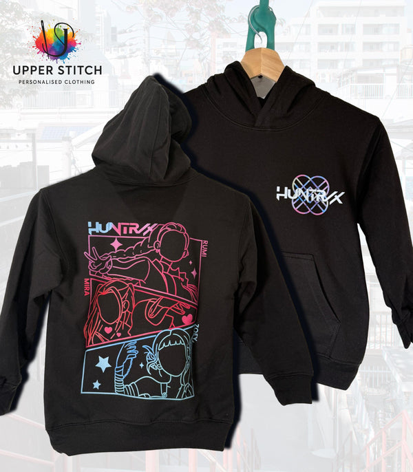 K-Pop Demon Hunters Hoodie | Unisex Neon KPOP Anime Style | Fan Made Huntrix Gift