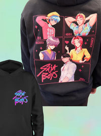 Saja Boys KPop Demon Hunters Hoodie | Unisex K-Pop Anime Style | Fan Made Design