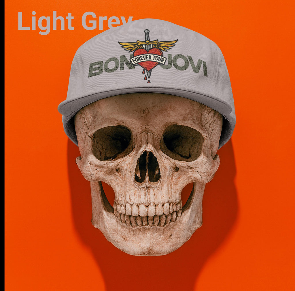 Bon Jovi Forever Tour Hat | Unisex 5-Panel Cotton Twill Cap
