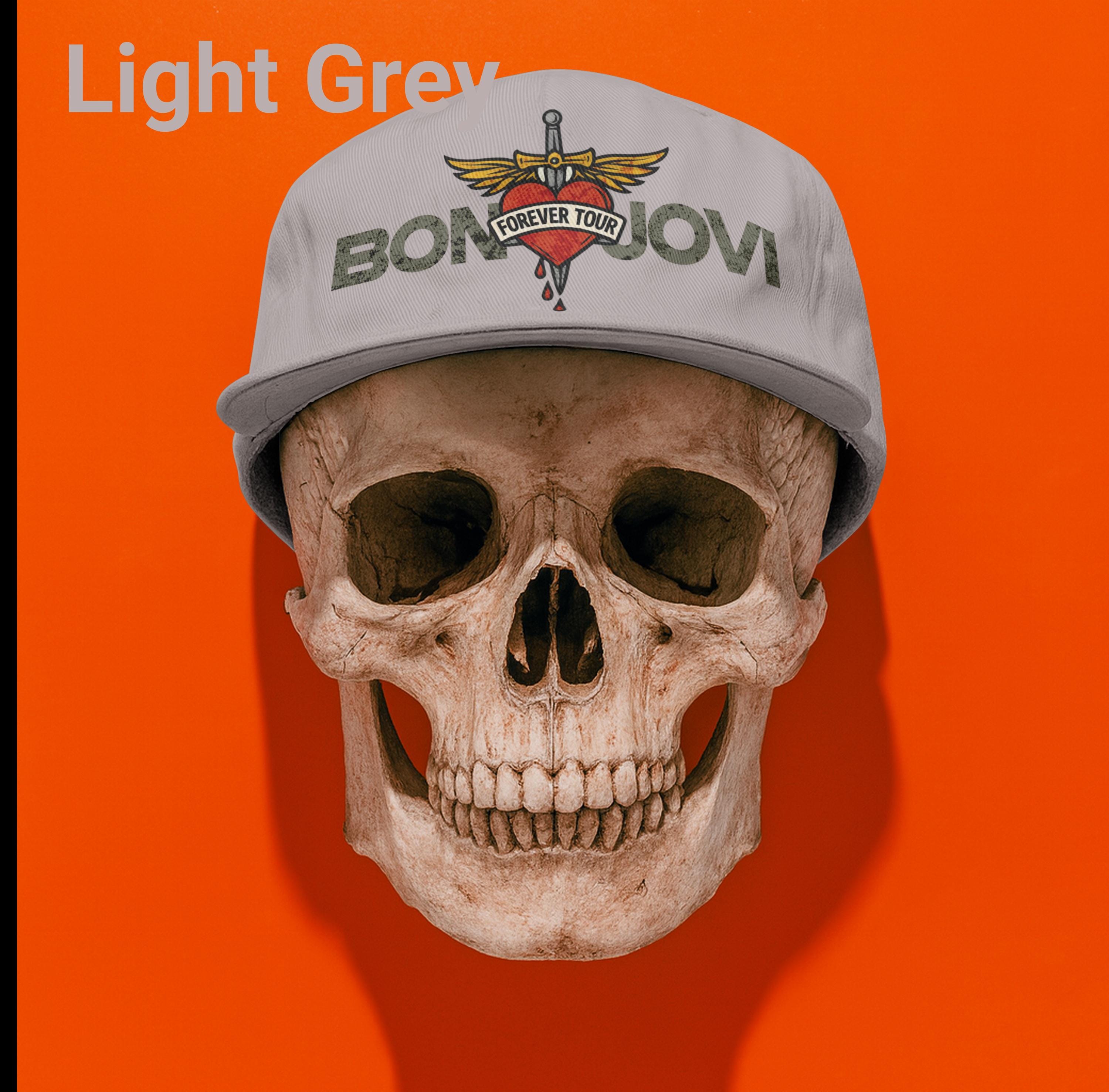 Bon Jovi Forever Tour Hat | Unisex 5-Panel Cotton Twill Cap