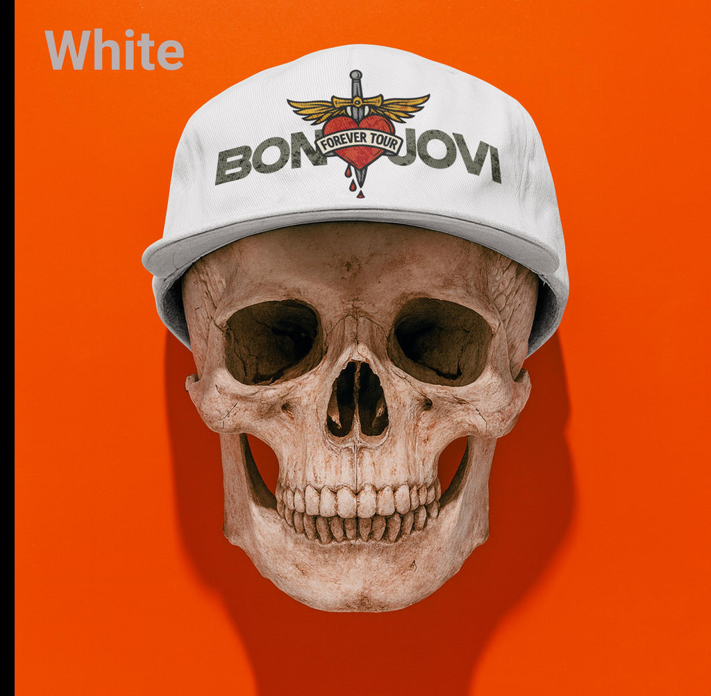 Bon Jovi Forever Tour Hat | Unisex 5-Panel Cotton Twill Cap