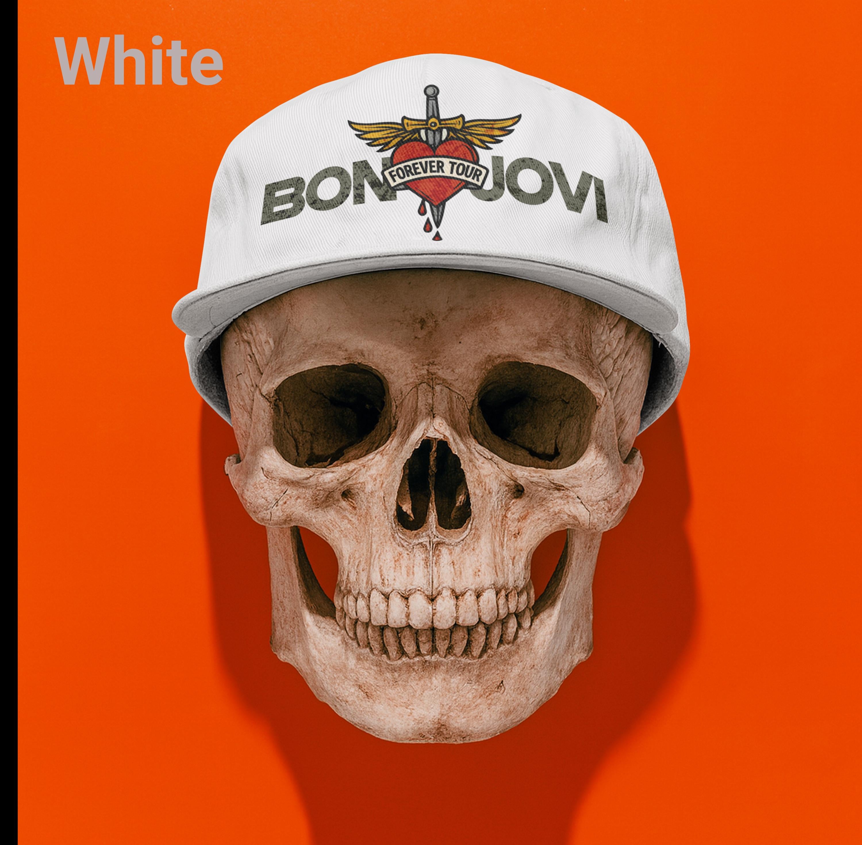 Bon Jovi Forever Tour Hat | Unisex 5-Panel Cotton Twill Cap