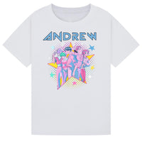 Saja Boys Personalised K-Pop Demon Hunters Kids T-Shirt | Custom Name Shirt | Kpop Christmas Gift