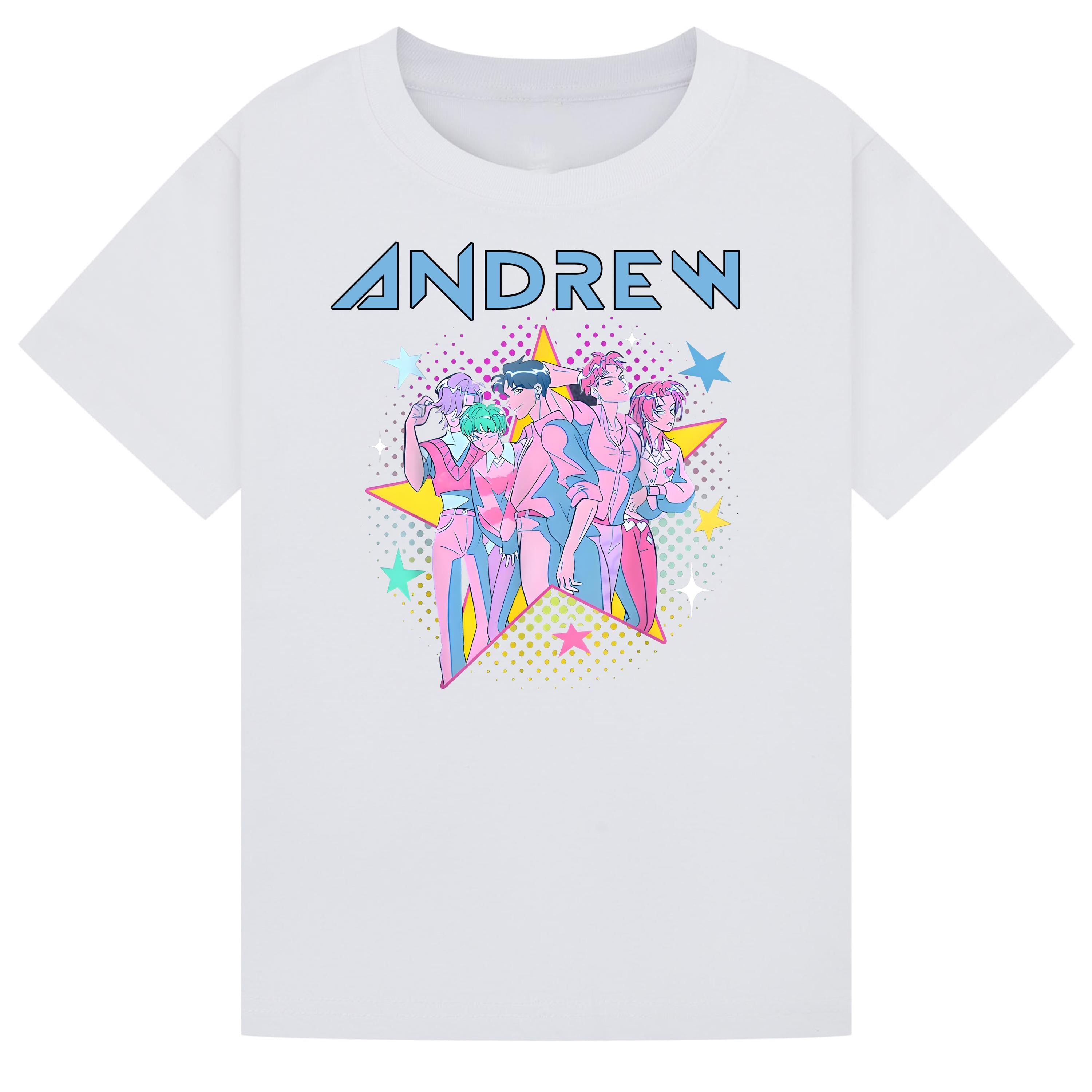 Saja Boys Personalised K-Pop Demon Hunters Kids T-Shirt | Custom Name Shirt | Kpop Christmas Gift