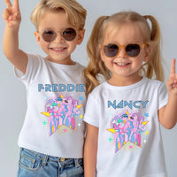 Saja Boys Personalised K-Pop Demon Hunters Kids T-Shirt | Custom Name Shirt | Kpop Christmas Gift