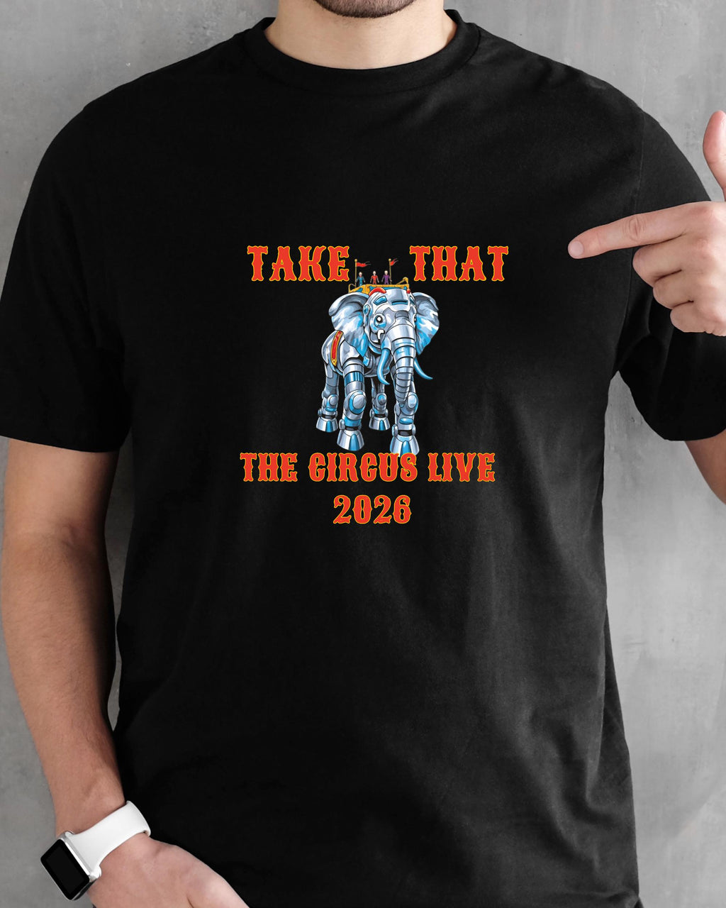 Take That The Circus Live tour 2026 fan t-shirt - Fan Gift Ticket holder surprise