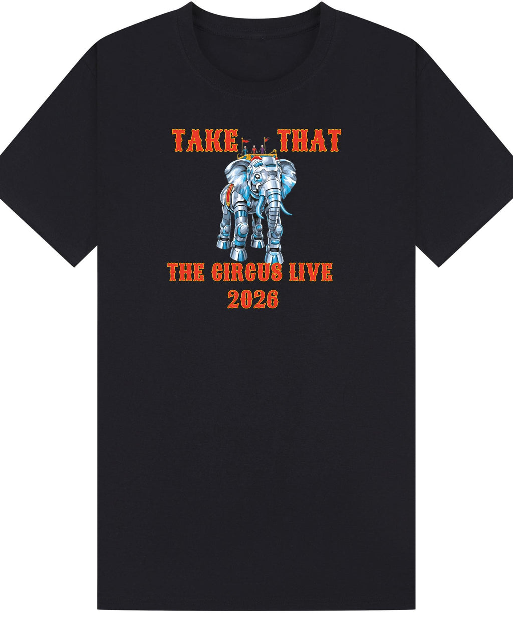 Take That The Circus Live tour 2026 fan t-shirt - Fan Gift Ticket holder surprise