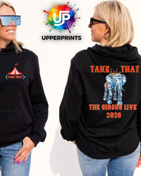 Take That Circus Tour 2026 Hoodie - Unofficial, Elephant in Plus Sizes & Colours