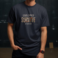 Lewis Capaldi Tour T-Shirt in Navy