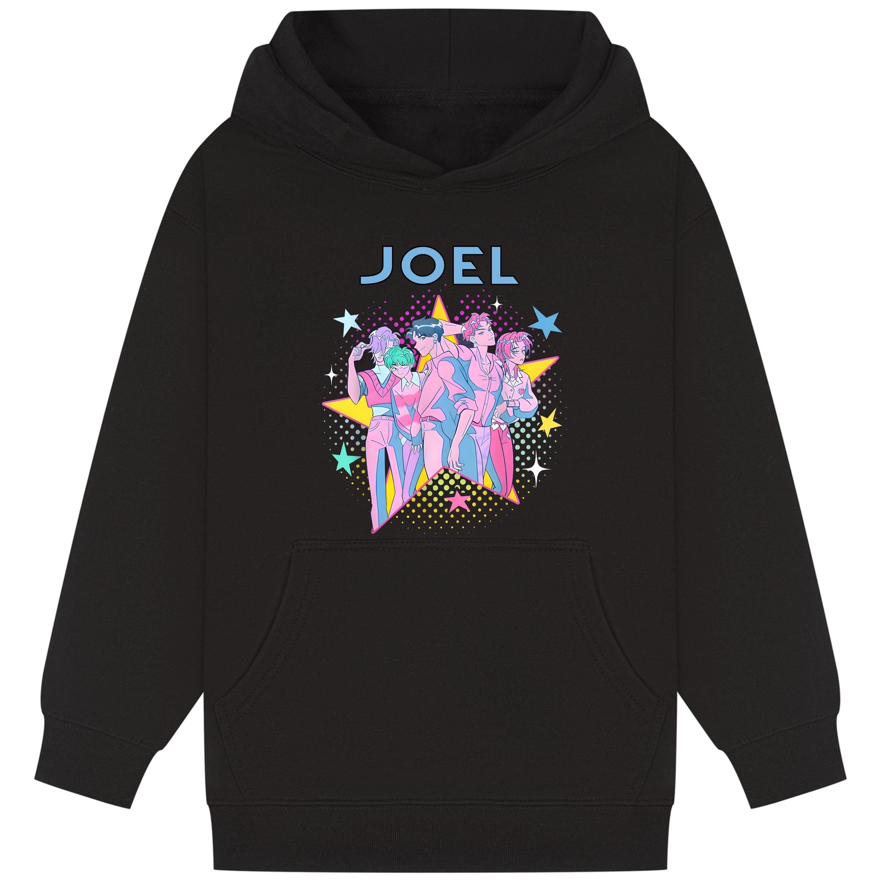 Saja Boys Personalised K-Pop Demon Hunters Kids Hoodie | Custom Name Hood | Kpop Christmas Gift