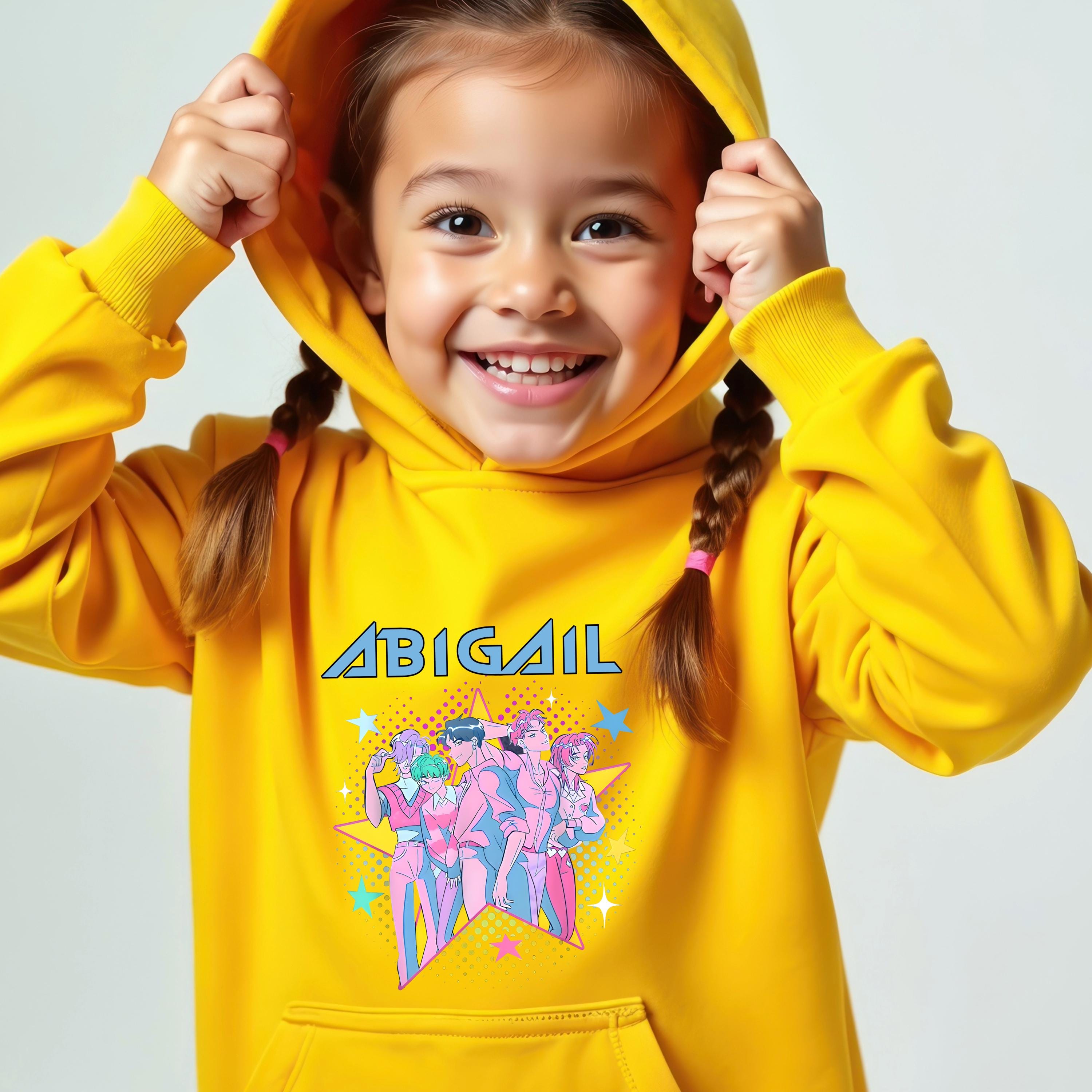 Saja Boys Personalised K-Pop Demon Hunters Kids Hoodie | Custom Name Hood | Kpop Christmas Gift