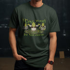 Funny Swamp Shrek Shirt - I Can’t Today I’m Swamped Fun Ogre Themed T-Shirt