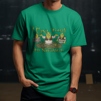 Funny Swamp Shrek Shirt - I Can’t Today I’m Swamped Fun Ogre Themed T-Shirt