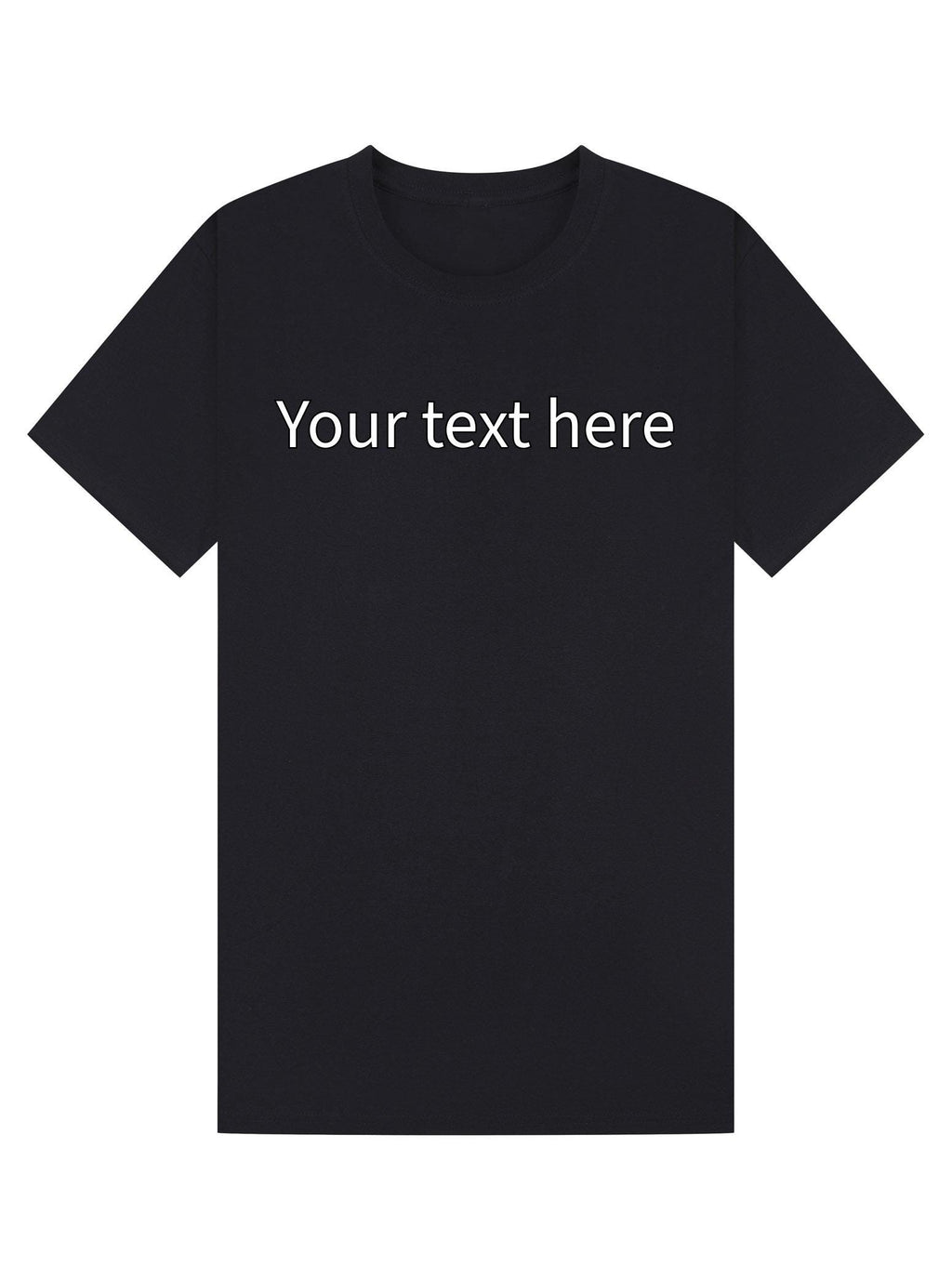 Custom Text, image or Photo print T-Shirt – Personalised Gift, Family Shirts