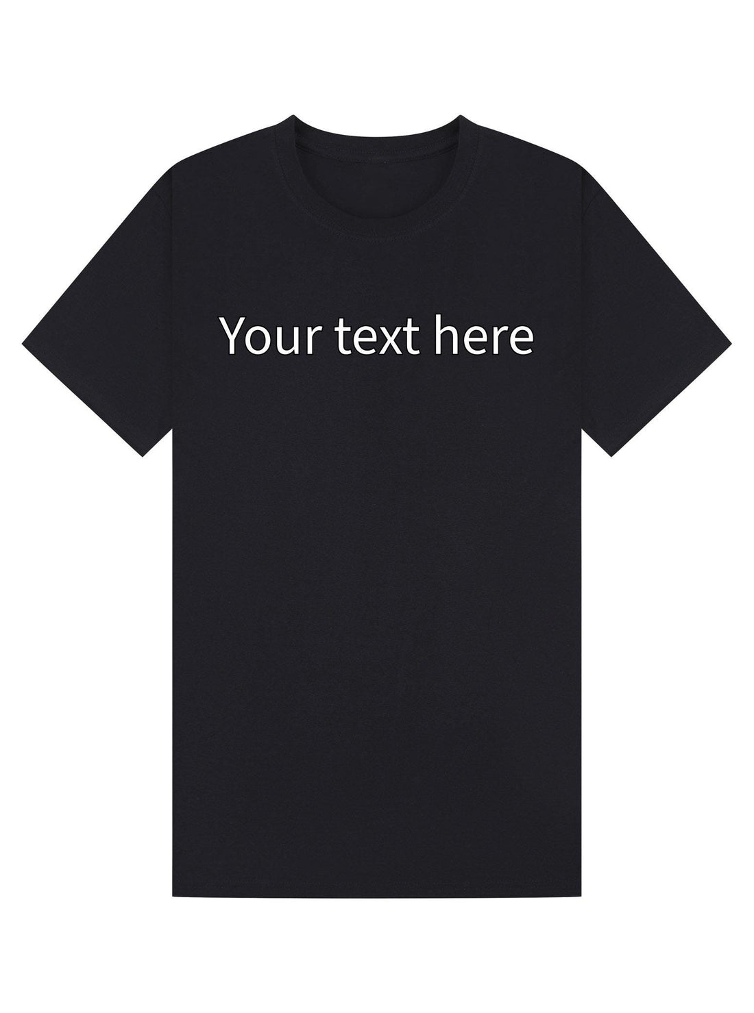 Custom Text, image or Photo print T-Shirt – Personalised Gift, Family Shirts