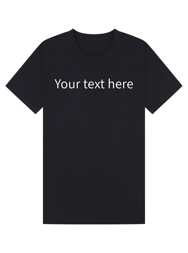 Custom Text, image or Photo print T-Shirt – Personalised Gift, Family Shirts