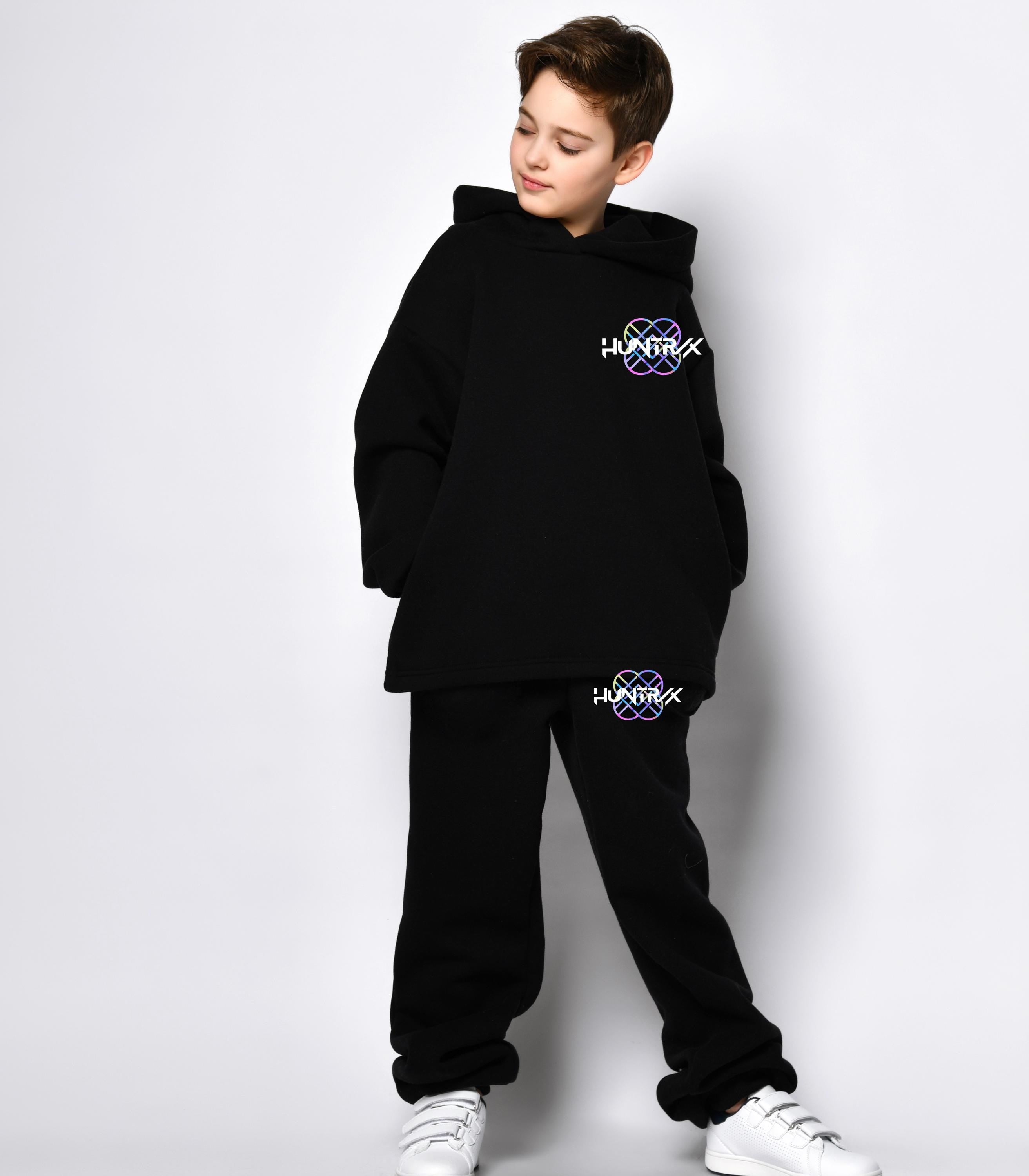 Kids Kpop Hoodie Joggers Matching tracksuit Set – Huntrx Demon Hunter | Christmas Gift