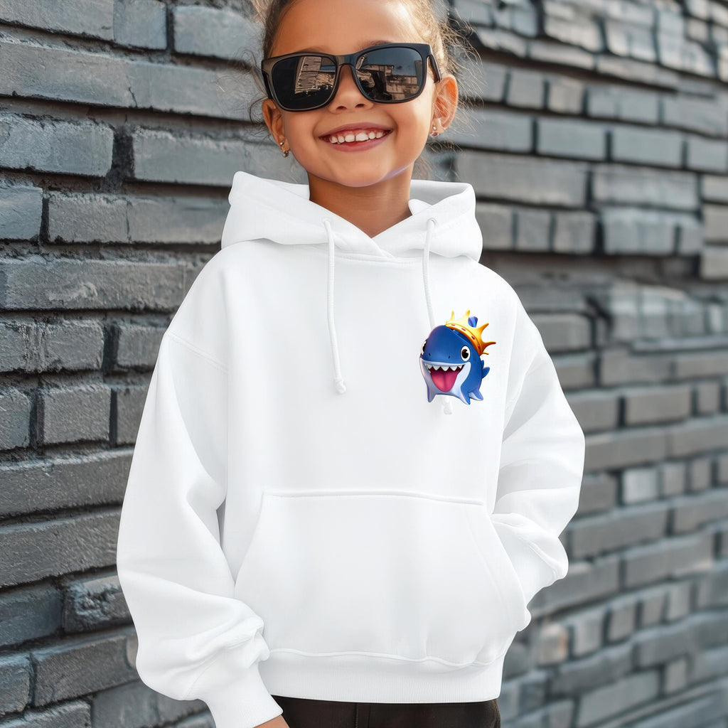 Custom Sharkdog Hoodie – Personalised double sided Kids Hoodie
