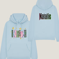 Wicked Personalised Hoodie in Light Blue