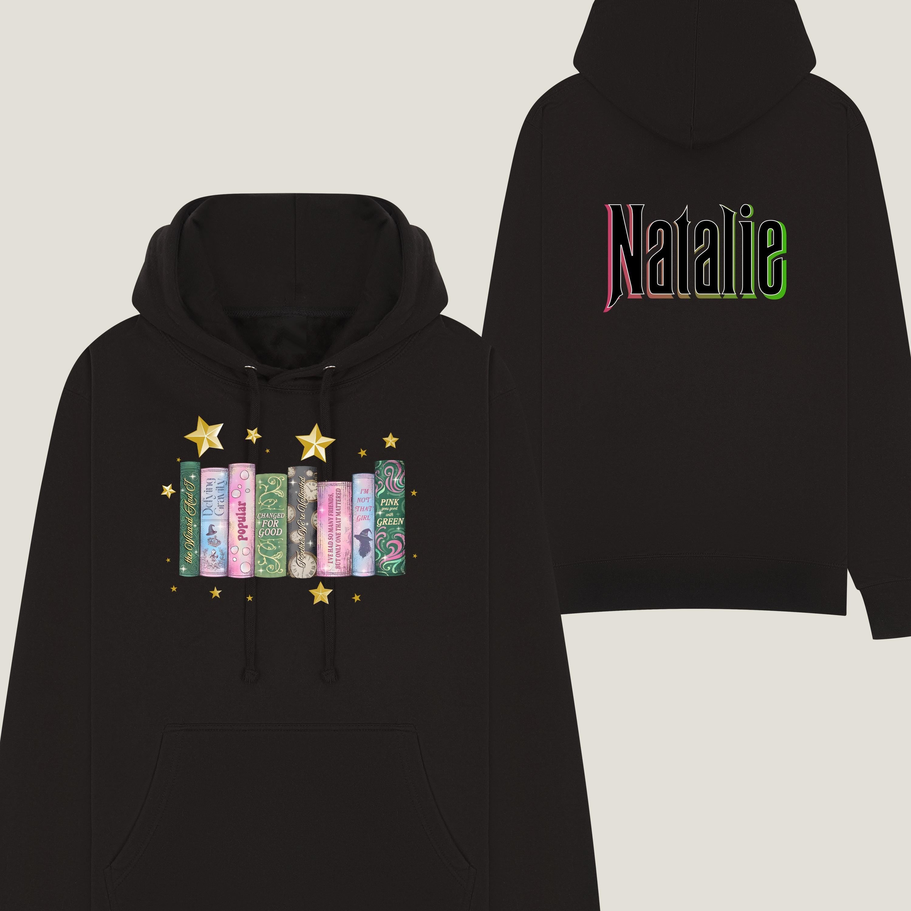 Wicked Personalised Hoodie in Black