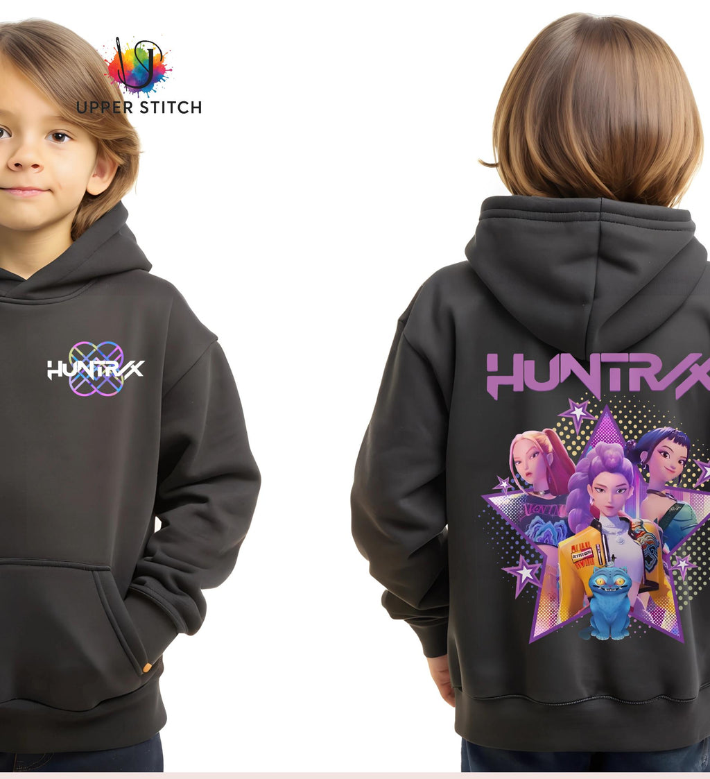 KPop Demon Hunters Huntrix Inspired Hoodie • Kids & Adults sizes • K-Pop anime Gift