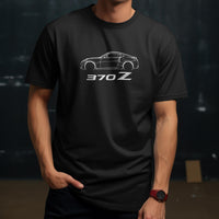 Nissan JDM Car Silhouette T-Shirt, Motorsport Gift for Enthusiasts, Skyline, GTR, Cotton Shirt