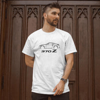 Nissan JDM Car Silhouette T-Shirt, Motorsport Gift for Enthusiasts, Skyline, GTR, Cotton Shirt