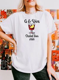 G & Diva Sexted Tour 2026 T-Shirt - Podcast and tour Fan Merch